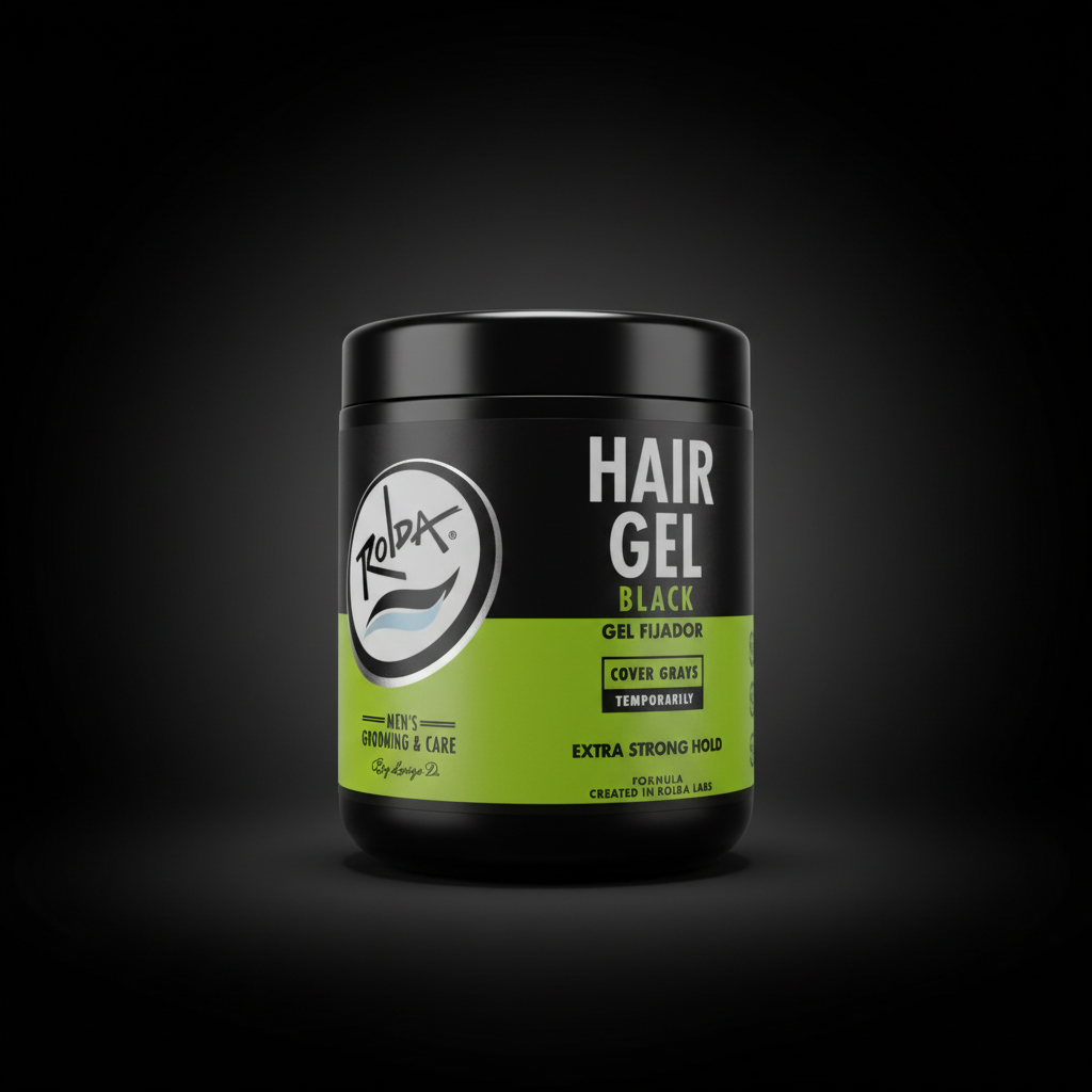 Rolda Black Original Gray Coverage Hair Gel